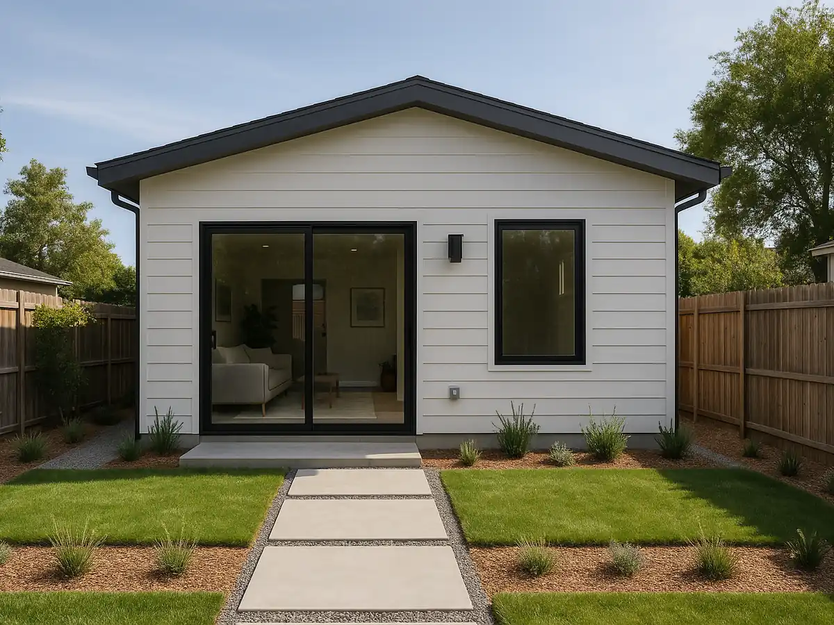 Detached ADU built in the Long Beach cluster by Renova Built
