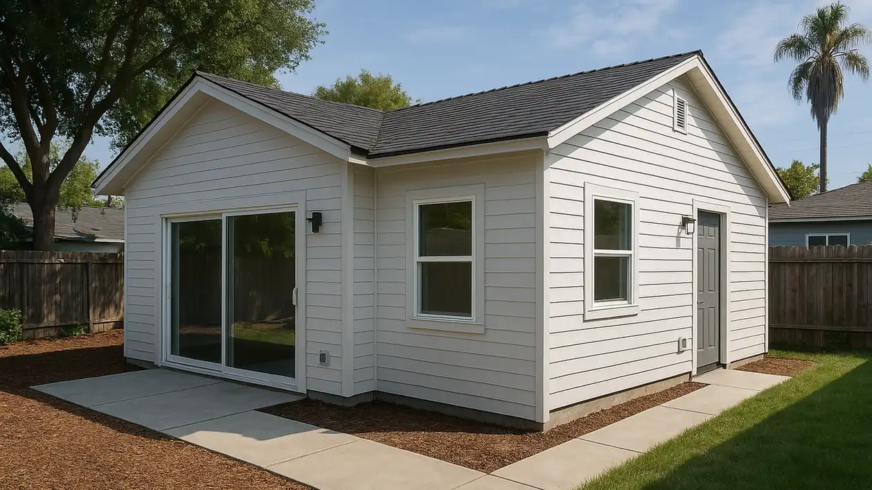 Garage conversion ADU built in Lakewood by Renova Built