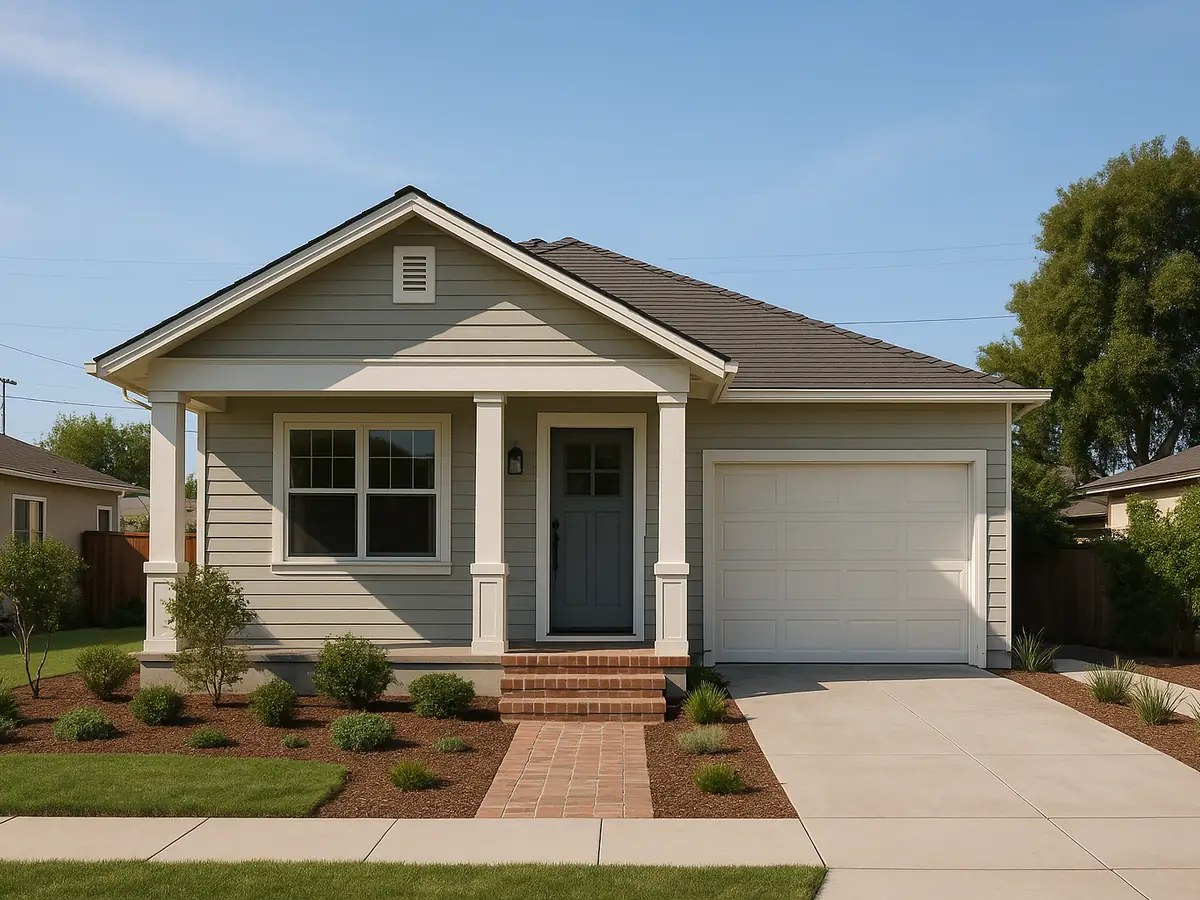Single-family home with a garage suited to an ADU conversion in Lakewood