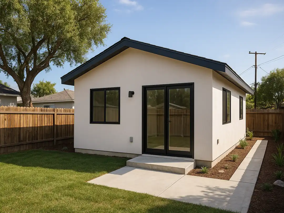 New detached ADU in a Norwalk backyard by Renova Built