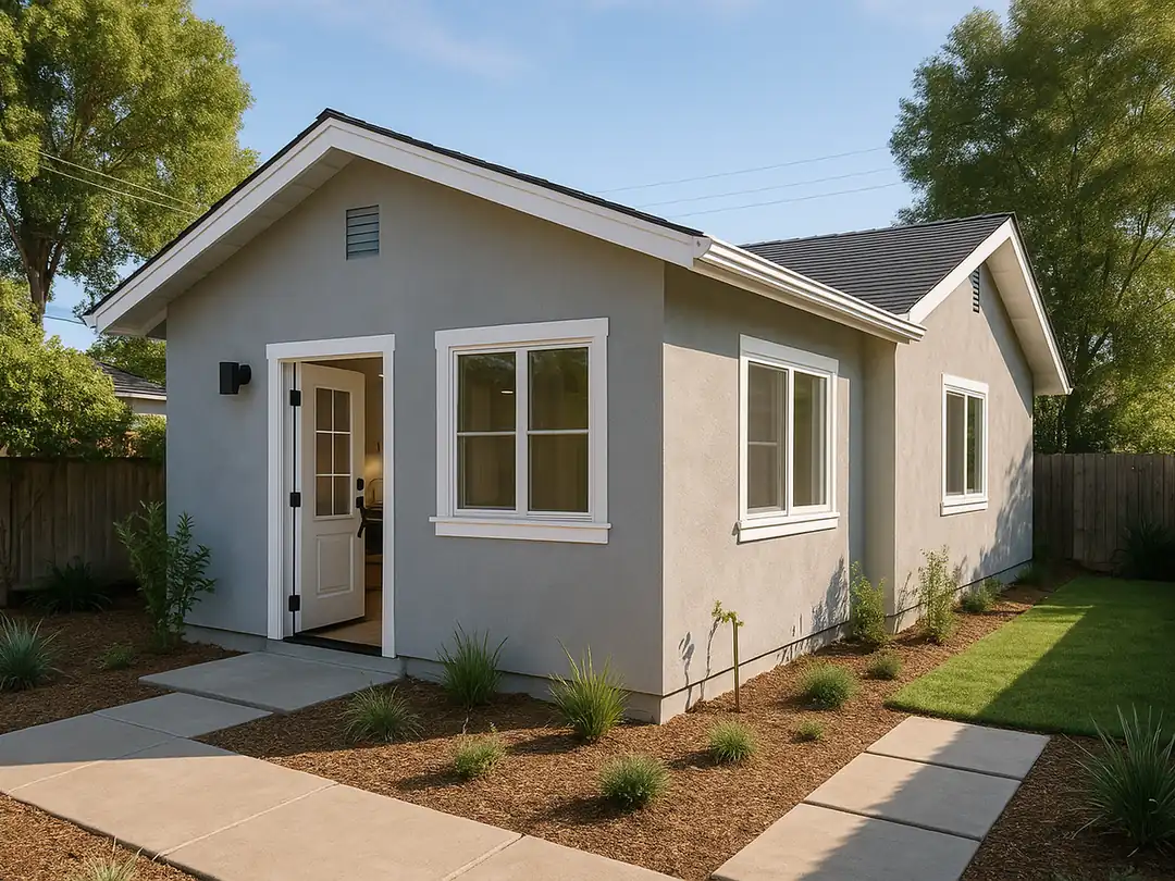 550 sq ft garage conversion ADU in Norwalk by Renova Built