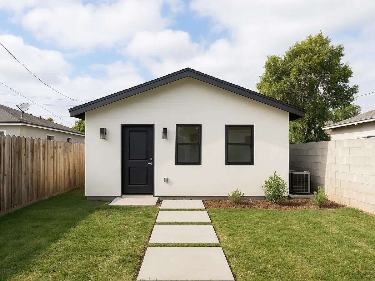 Custom detached ADU in a Norwalk backyard by Renova Built